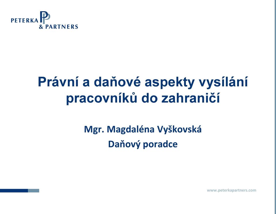 zahraničí Mgr.