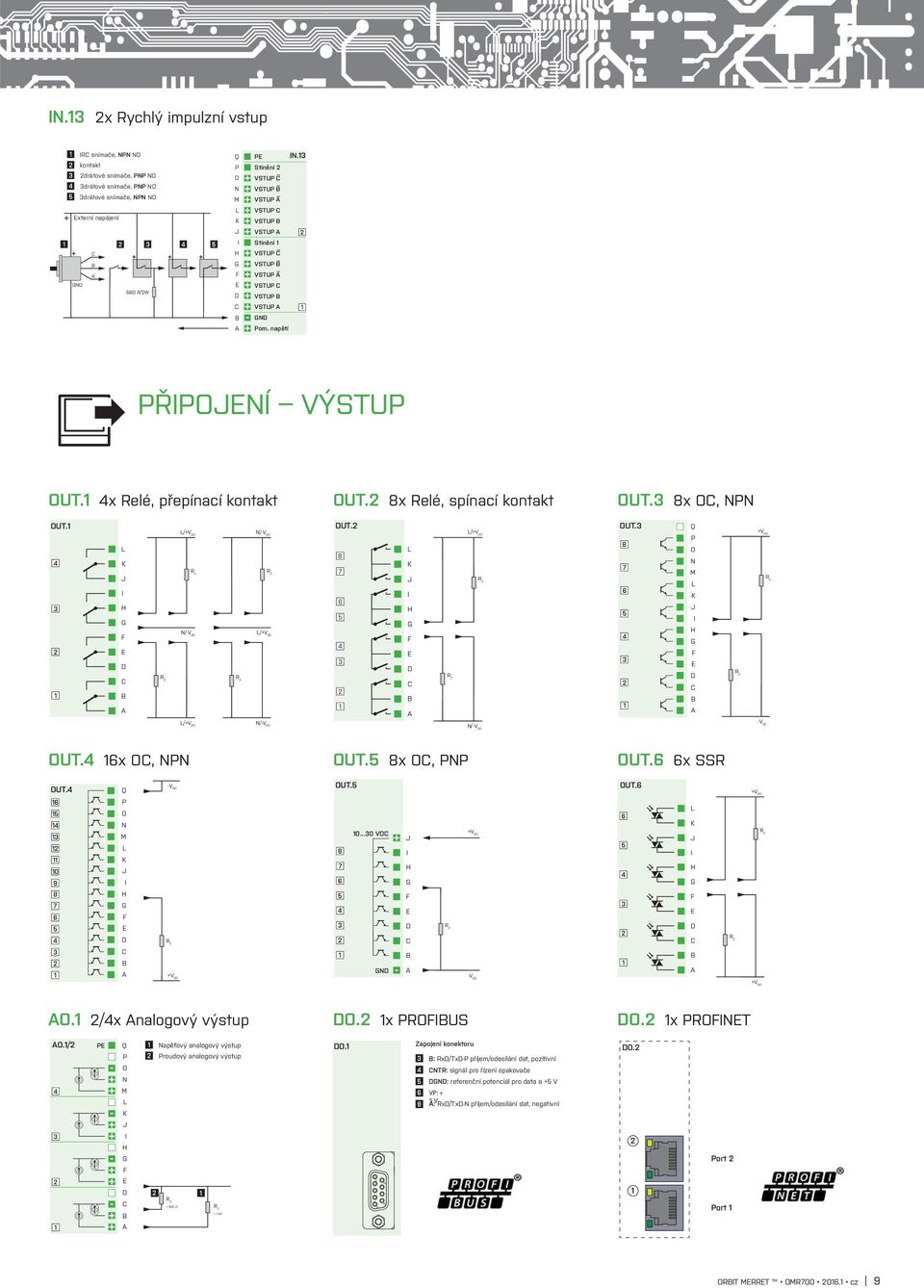 /+V /-V /-V /+V UT. 8 7 6 /+V UT. 8 7 6 +V /+V /-V /-V -V UT. 6x, UT. 8x, UT.6 6x SSR UT. -V UT. UT.6 +V 6 9 8 7 6 +V 8 7 6... V +V -V 6 +V. /x nalogový výstup. x RUS. x RT.