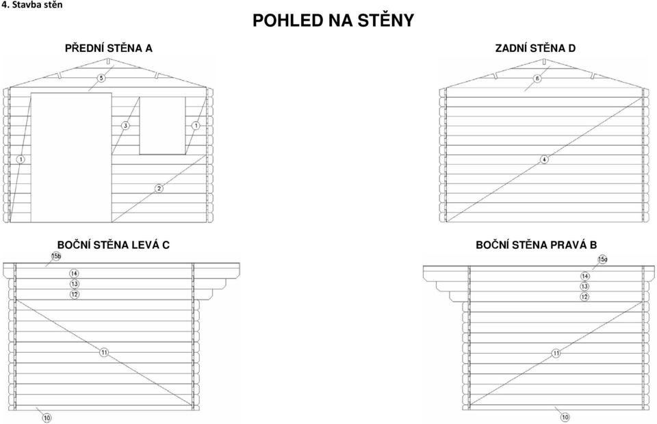 ZADNÍ STĚNA D BOČNÍ