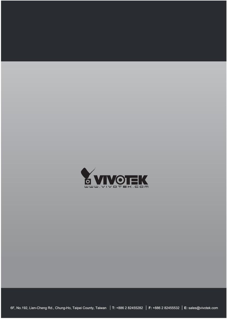 2009 VIVOTEK INC.