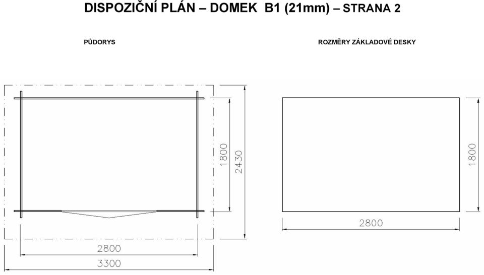 STRANA 2 PŮDORYS