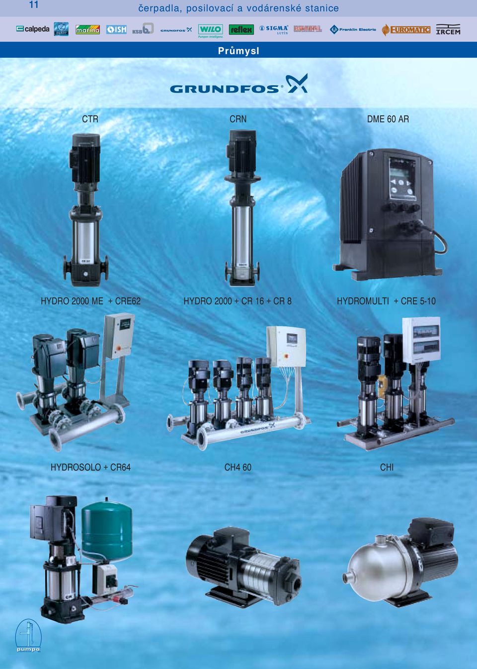 2000 ME + CRE62 HYDRO 2000 + CR 16 + CR 8