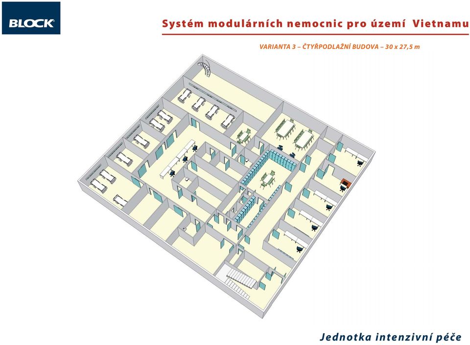 3 ČTYŘPODLAŽNÍ BUDOVA 30 x