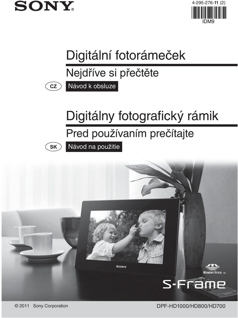 fotografi cký rámik Pred používaním prečítajte