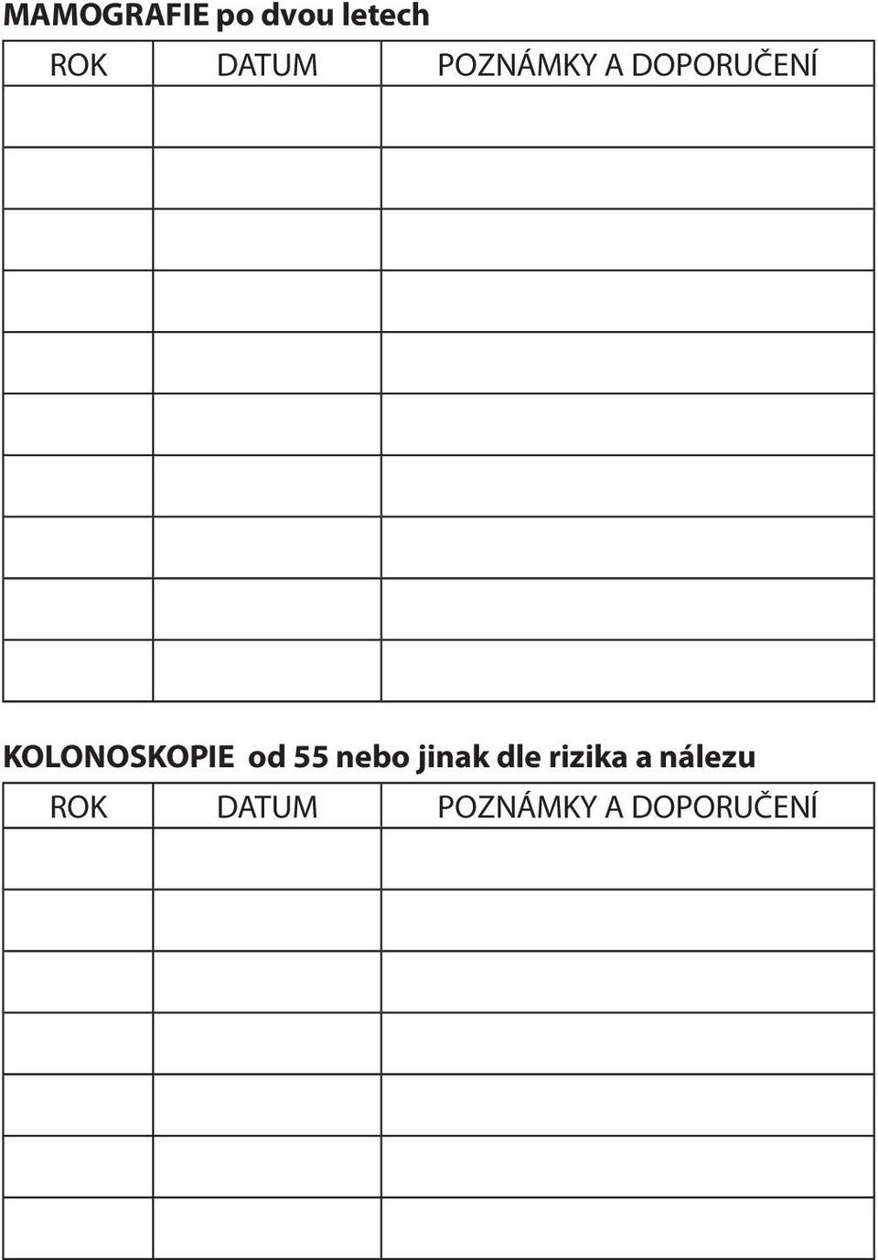 KOLONOSKOPIE od 55