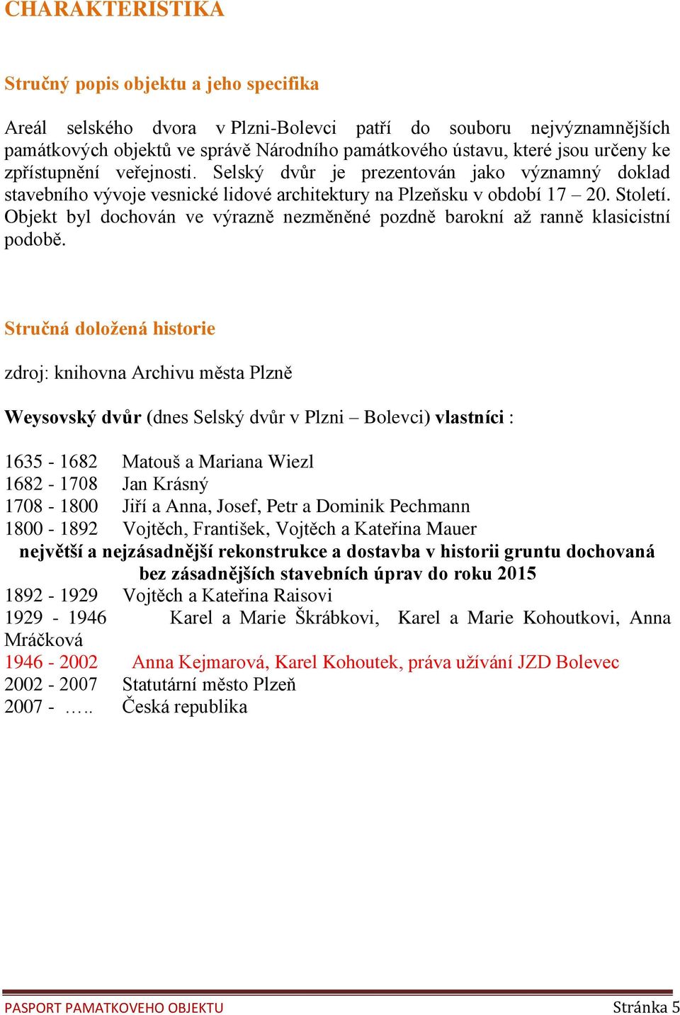 Selský dvůr v Plzni - Bolevci - PDF Free Download