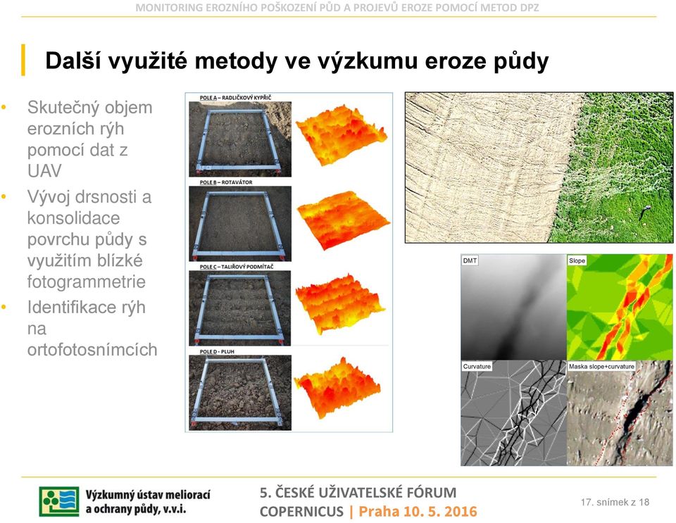 konsolidace povrchu půdy s využitím blízké