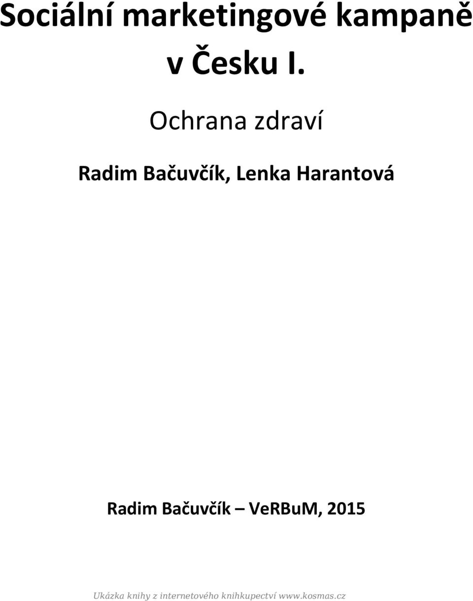 Harantová Radim Bačuvčík VeRBuM, 2015