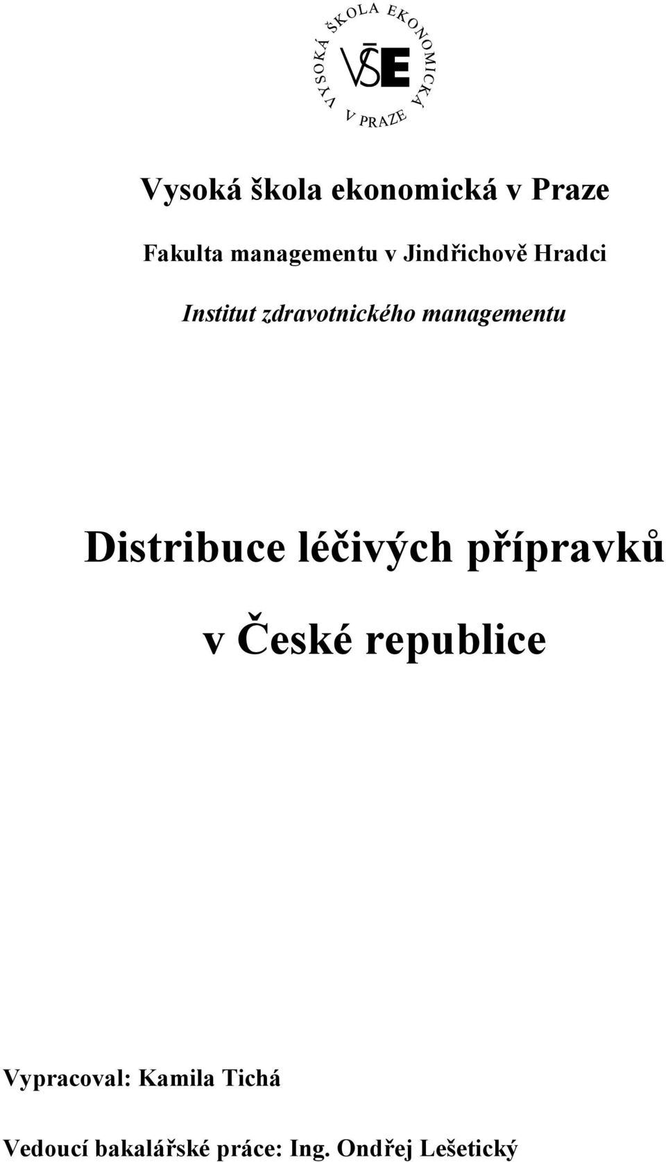 Distribuce léčivých přípravků v České republice