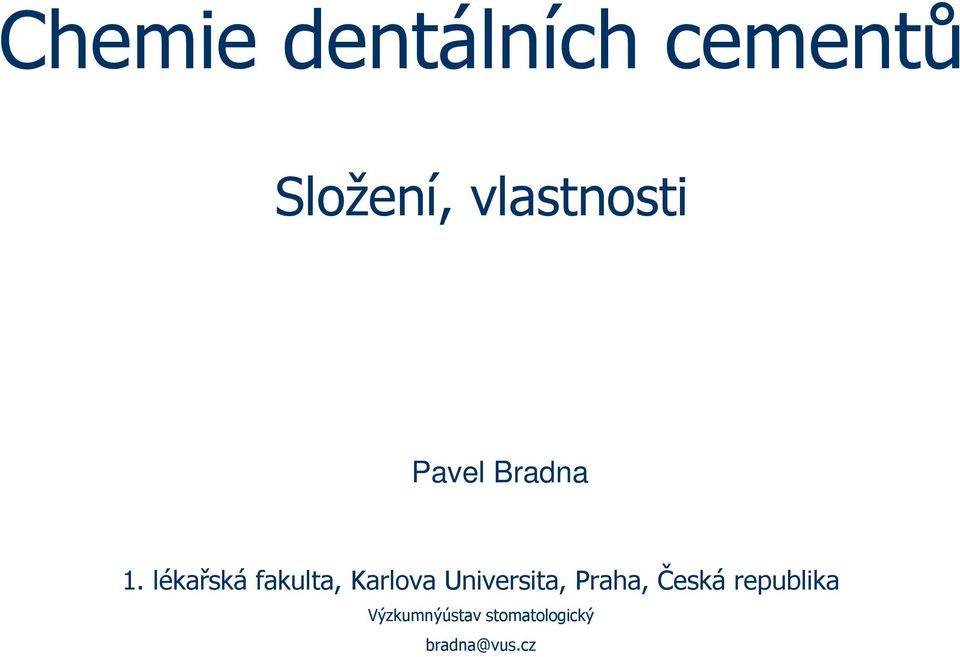 lékařská fakulta, Karlova Universita,