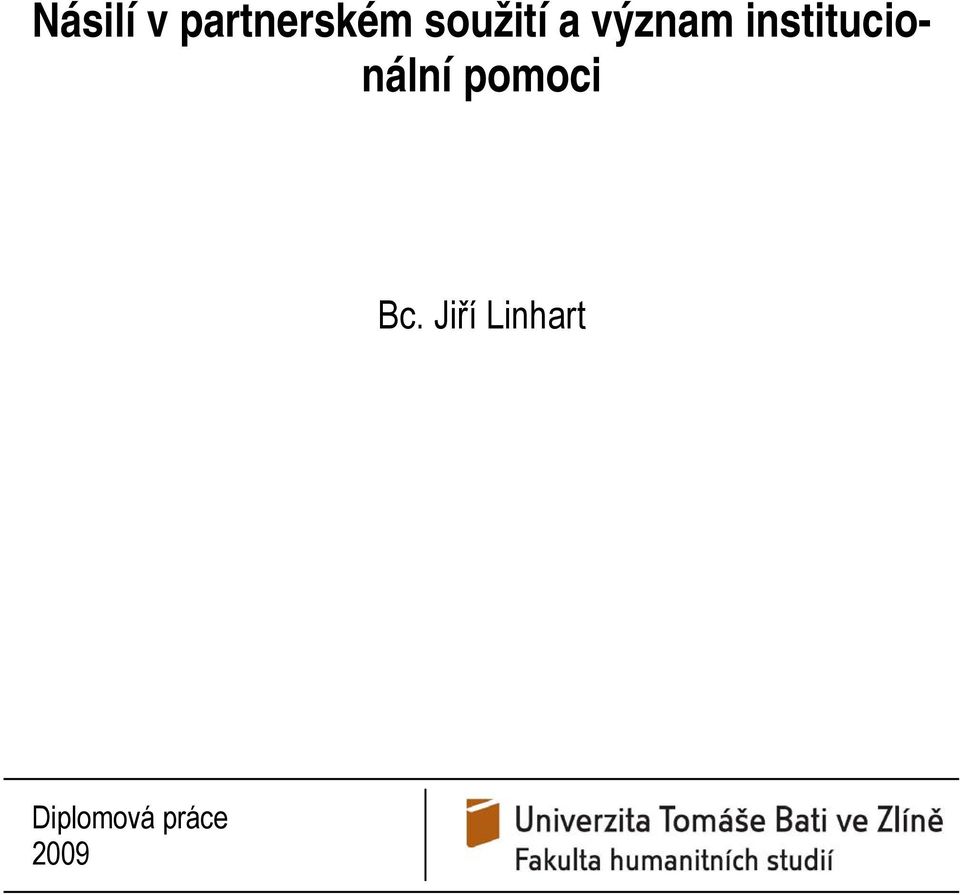 institucionální pomoci