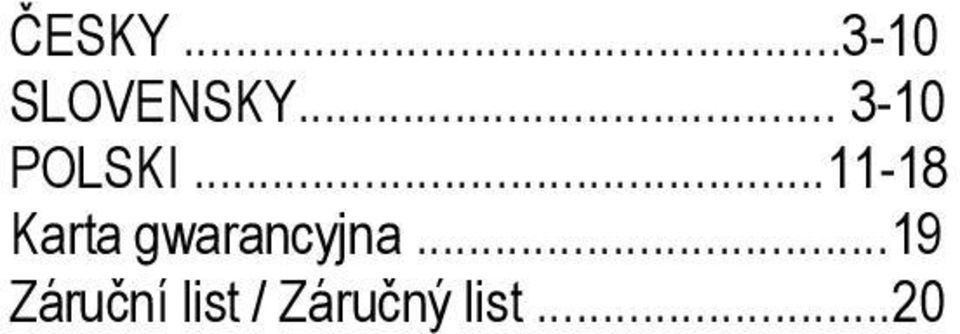 ..11-18 Karta gwarancyjna.