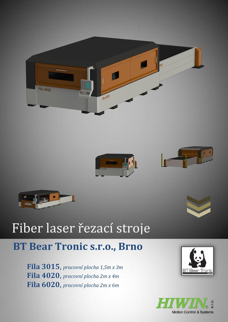 plocha 1,5m x 3m Fila 4020, pracovní