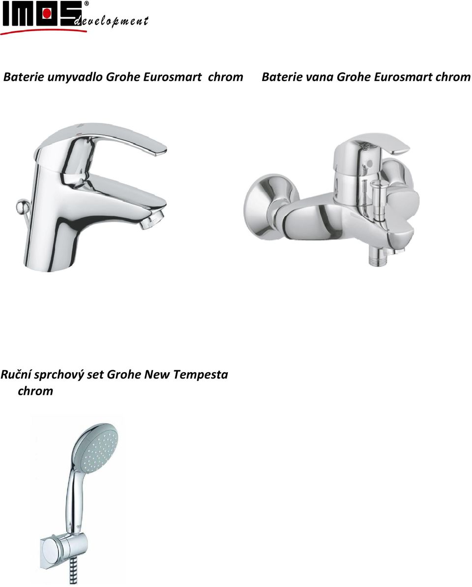 Grohe Eurosmart chrom Ruční