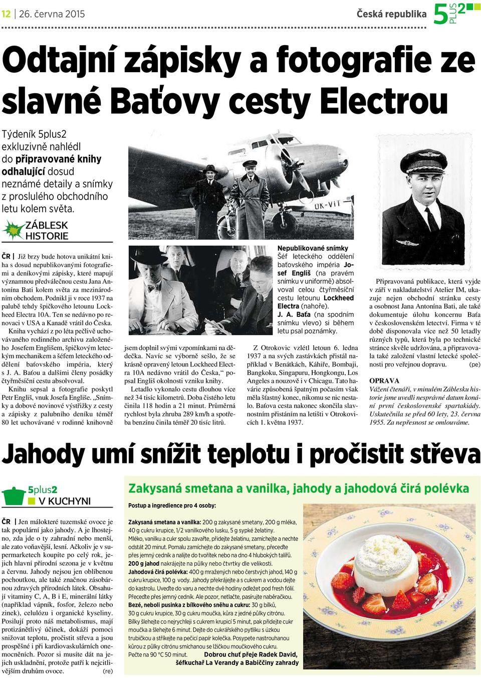 obchodního letu kolem světa.