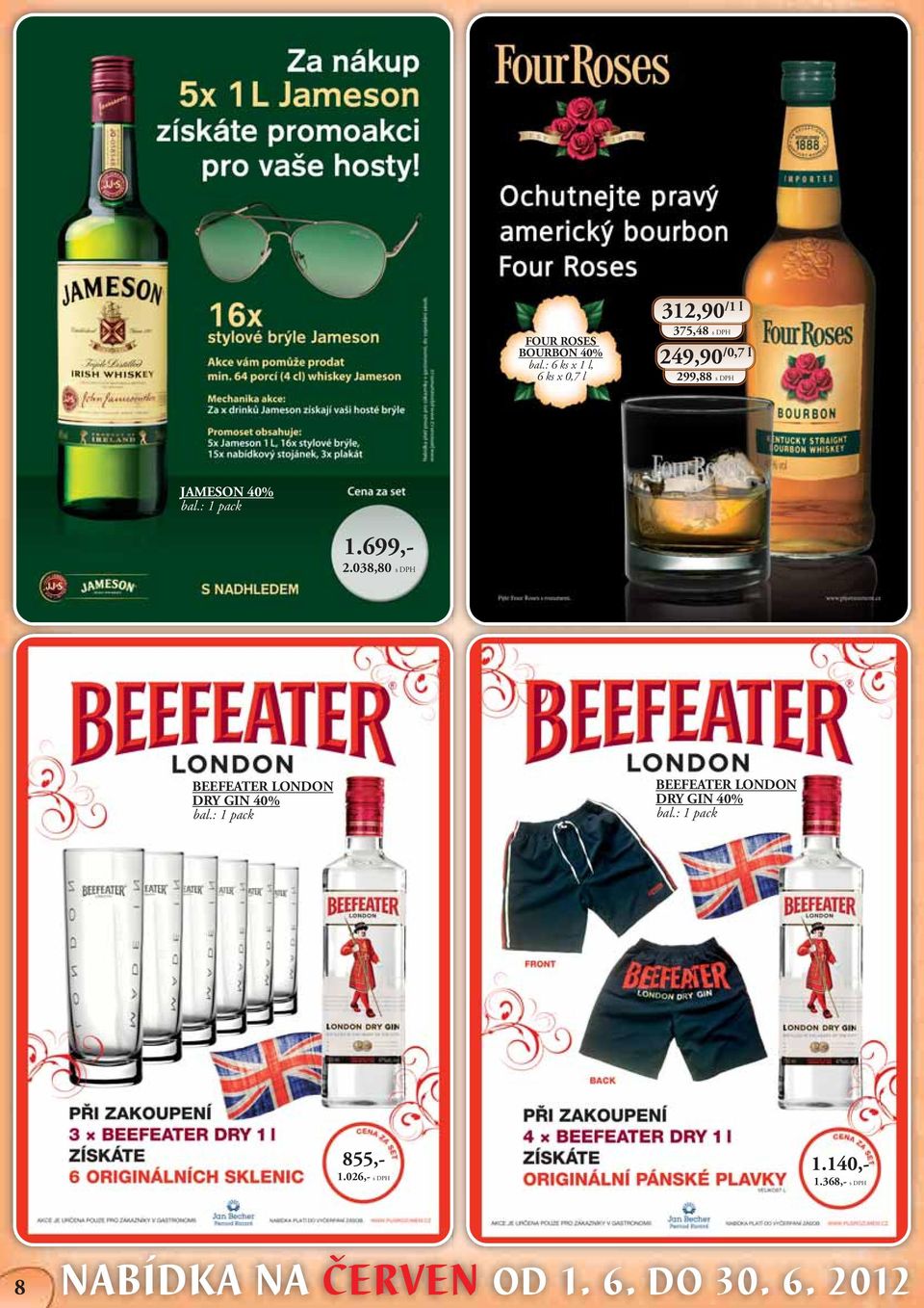 038,80 s DPH BEEFEATER LONDON DRY GIN 40% bal.