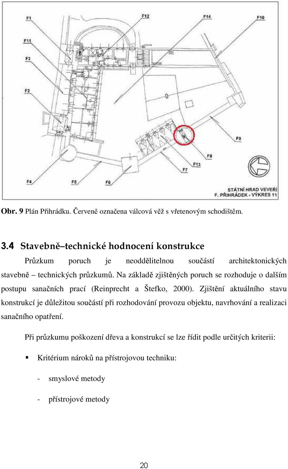 Na základě zjištěných poruch se rozhoduje o dalším postupu sanačních prací (Reinprecht a Štefko, 2000).
