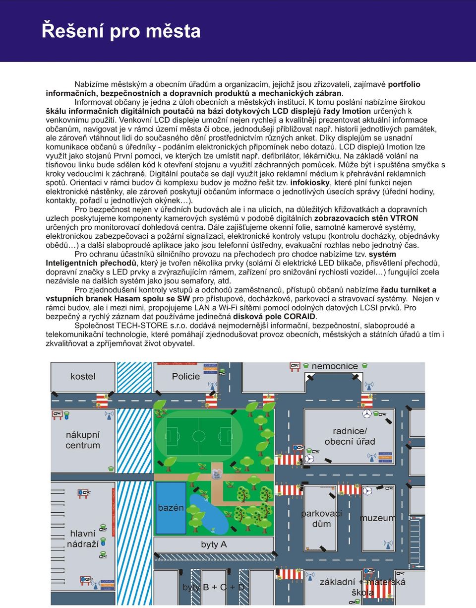 K tomu poslání nabízíme širokou škálu informaèních digitálních poutaèù na bázi dotykových LCD displejù øady Imotion urèených k venkovnímu použití.