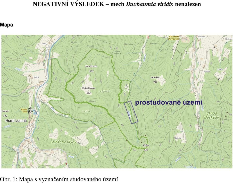vyznačením