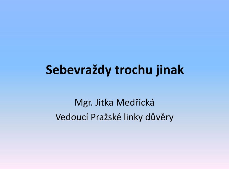 Jitka Medřická
