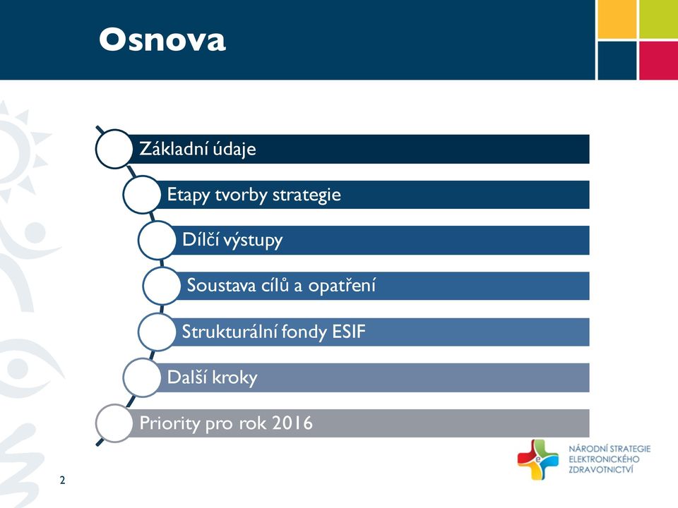 cílů a opatření Strukturální fondy