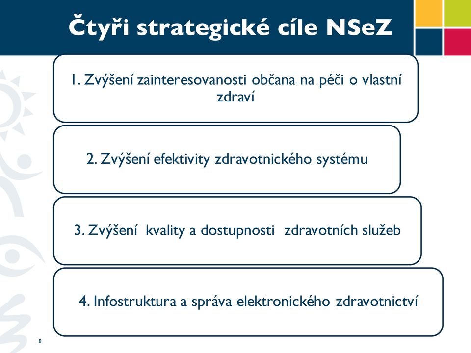 Zvýšení efektivity zdravotnického systému 3.