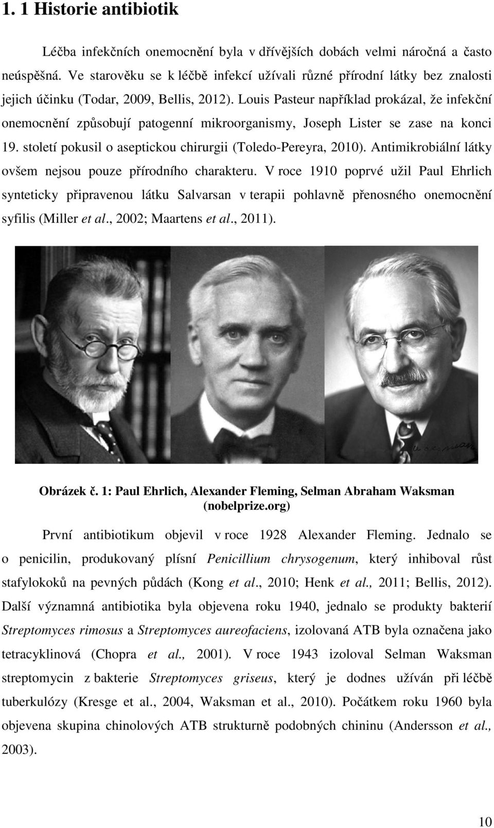Louis Pasteur například prokázal, že infekční onemocnění způsobují patogenní mikroorganismy, Joseph Lister se zase na konci 19. století pokusil o aseptickou chirurgii (Toledo-Pereyra, 2010).