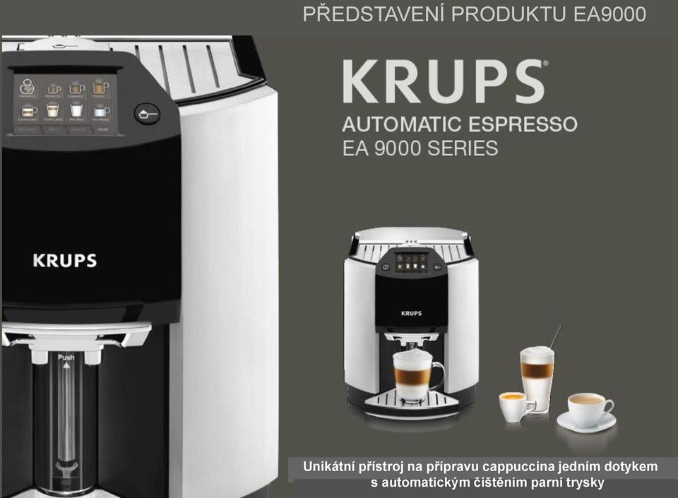 cappuccina jedním dotykem s