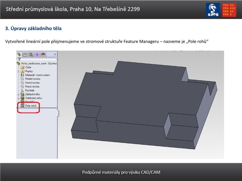 přejmenujeme ve stromové