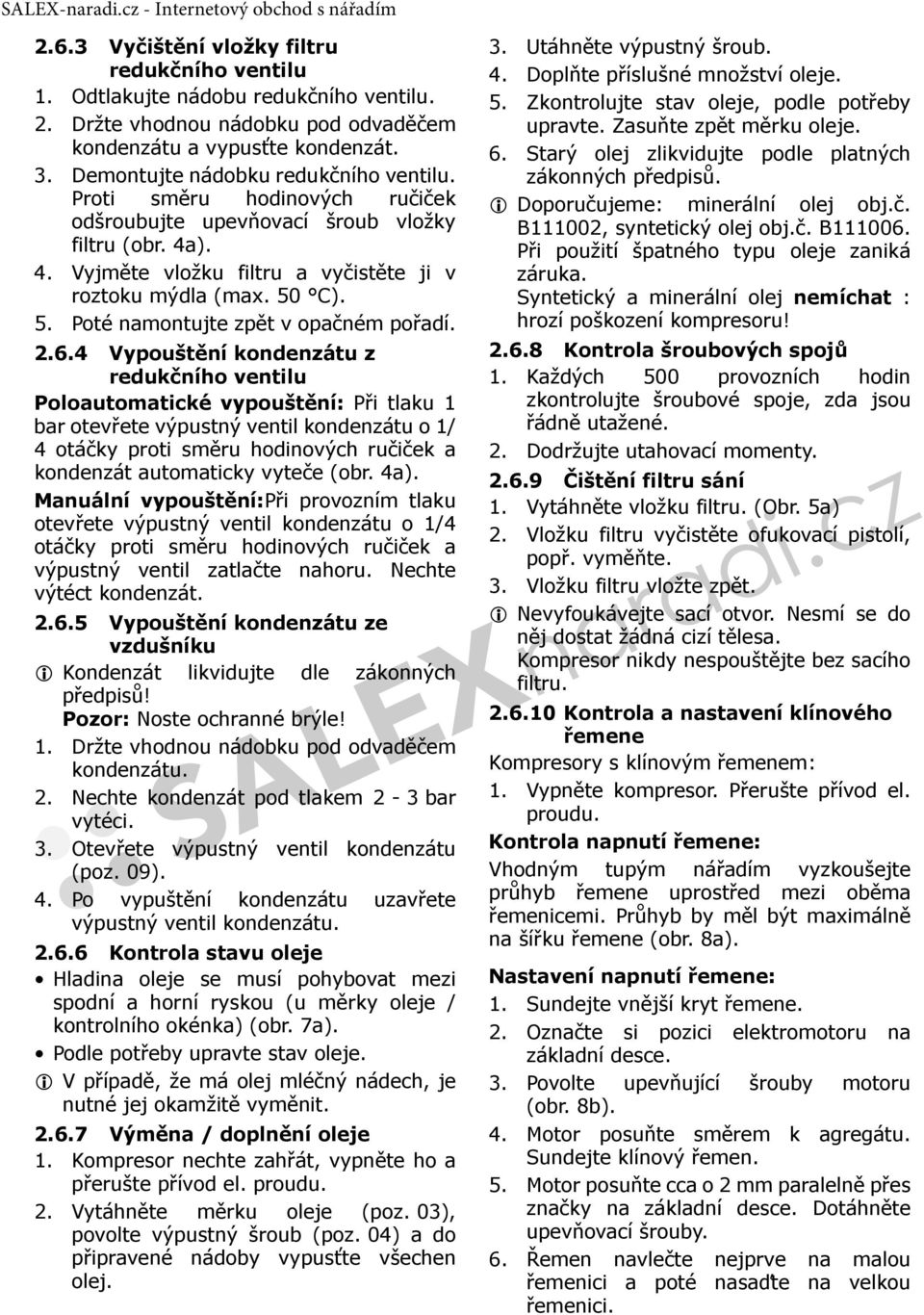 C). 5. oté namontujte zpět v opačném pořadí. 2.6.