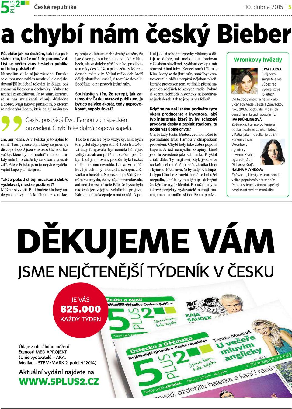 Je to žánr, kterému se u nás muzikanti věnují důsledně adobře. Mají takové publikum, o kterém se některým lidem, kteří dělají mainstream, ani nezdá. AvPolsku je to úplně to samé.