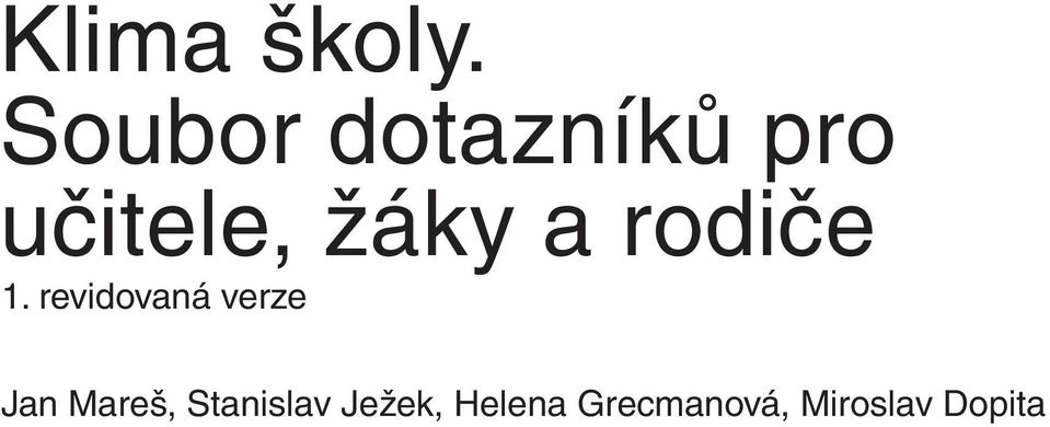 a rodiče 1.