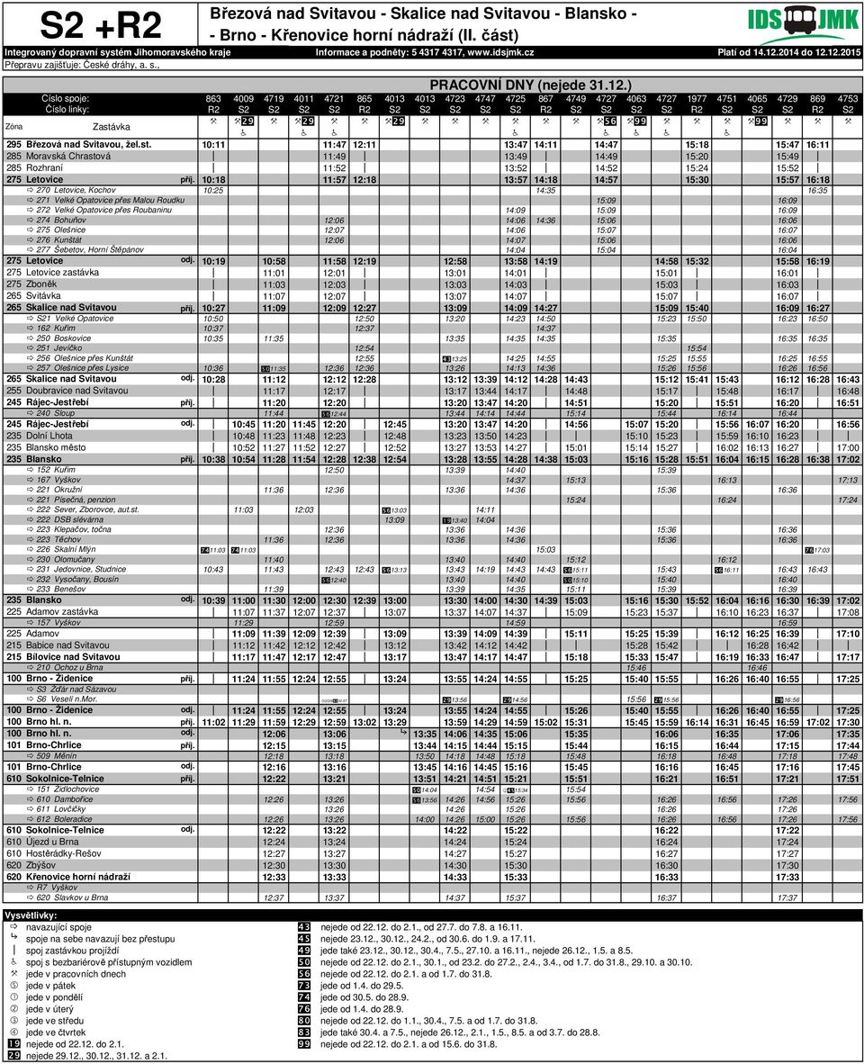 509 Měnín 151 Židlochovice 610 Dambořice 611 Lovčičky 612 Boleradice R7 Vyškov 620 Slavkov u Brna 863 4009 4719 4011 4721 865 4013 4013 4723 4747 4725 867 4749 4727 4063 4727 1977 4751 4065 4729 869