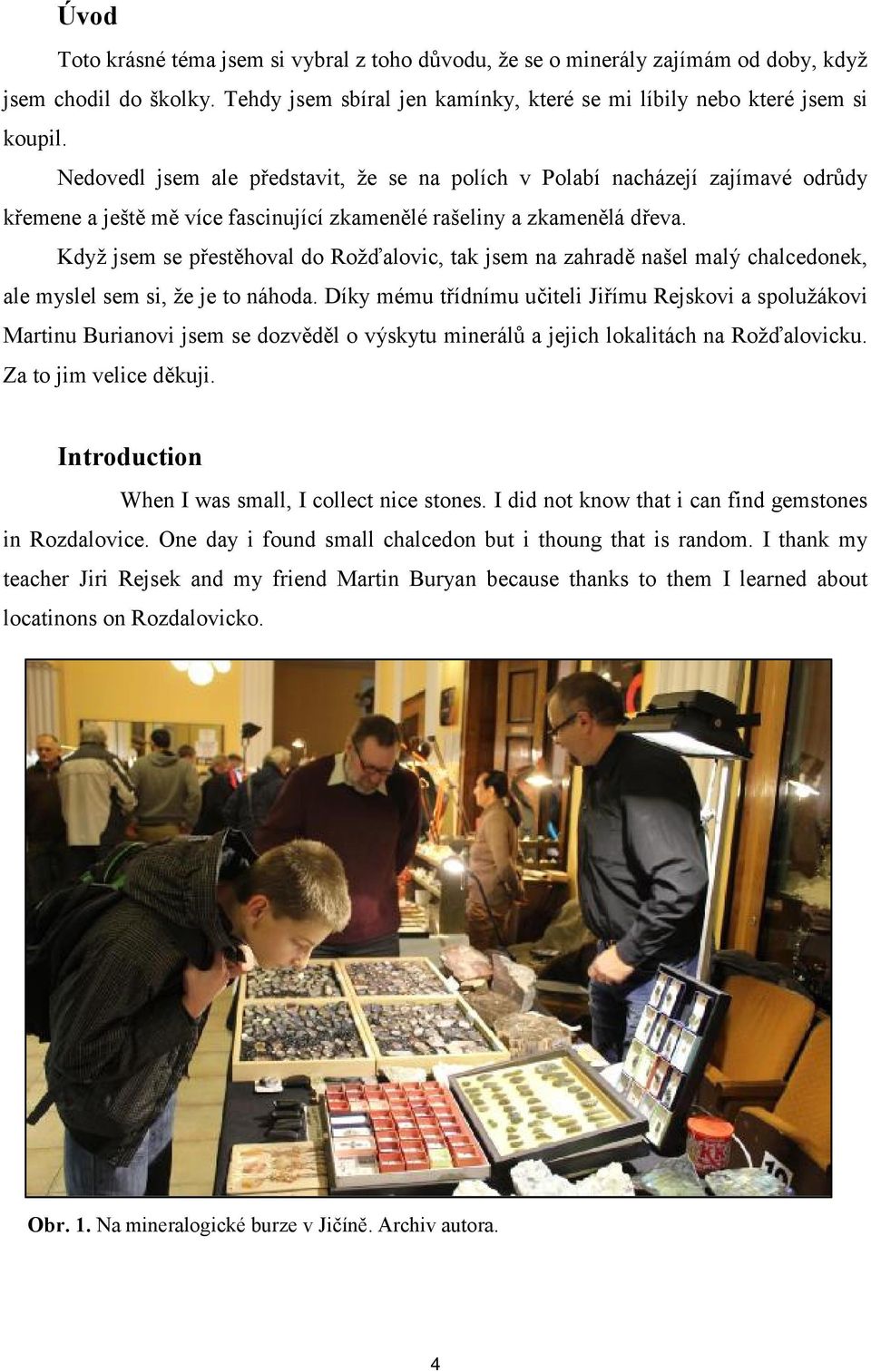Když jsem se přestěhoval do Rožďalovic, tak jsem na zahradě našel malý chalcedonek, ale myslel sem si, že je to náhoda.