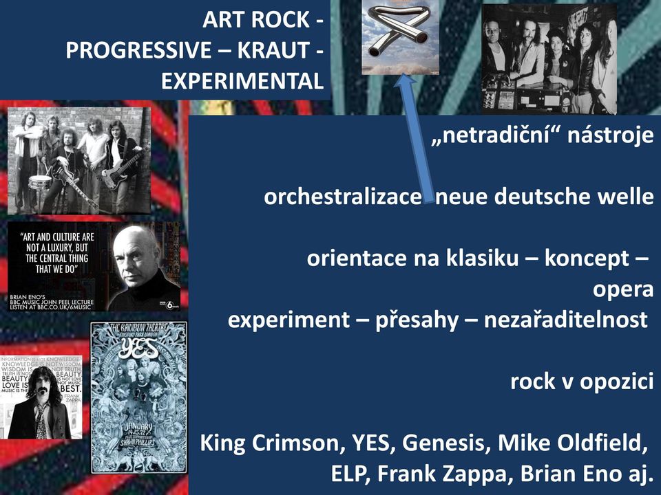 opera experiment přesahy nezařaditelnost rock v opozici King