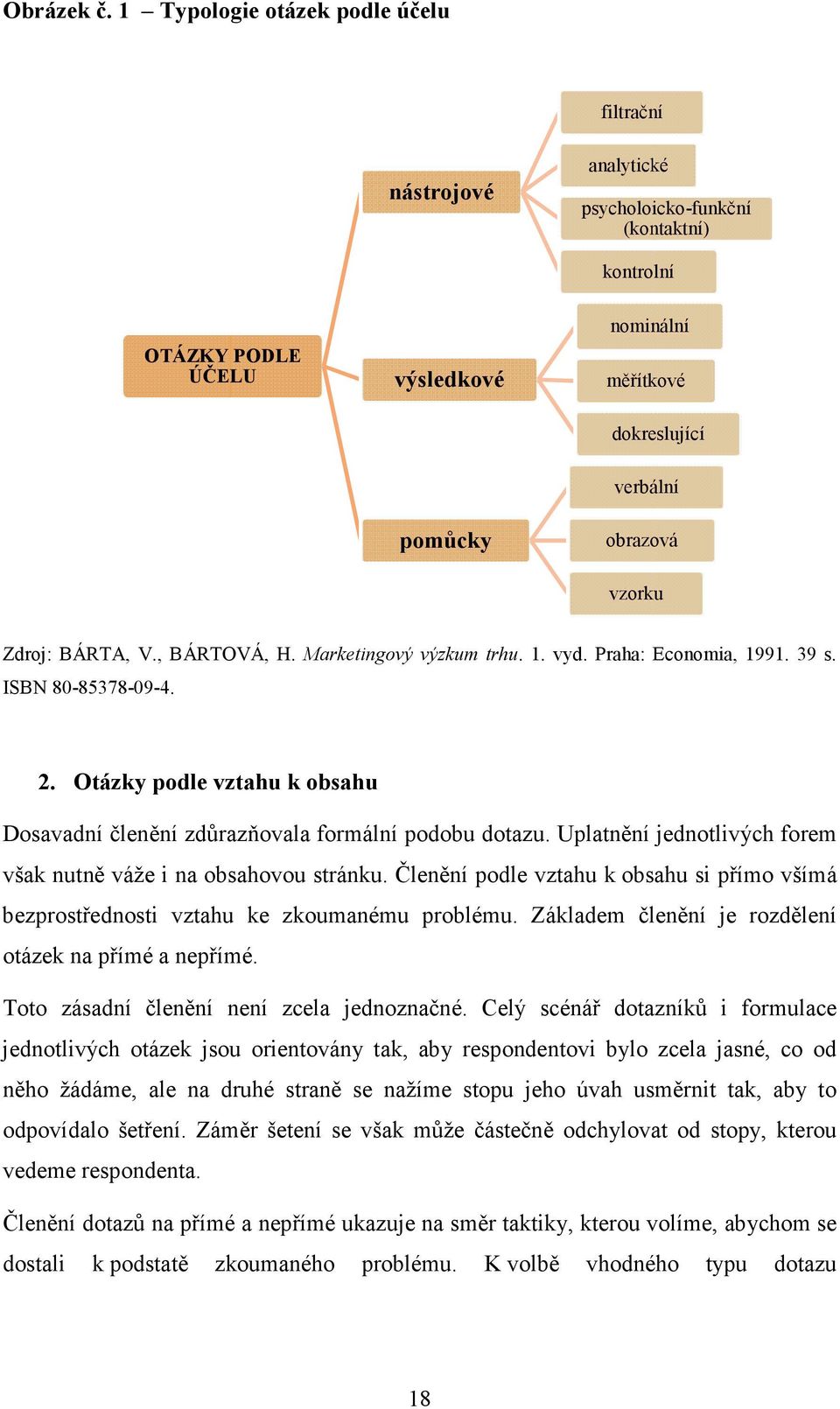 vzorku Zdroj: BÁRTA, V., BÁRTOVÁ, H. Marketingový výzkum trhu. 1. vyd. Praha: Economia, 1991. 39 s. ISBN 80-85378-09-4. 2.
