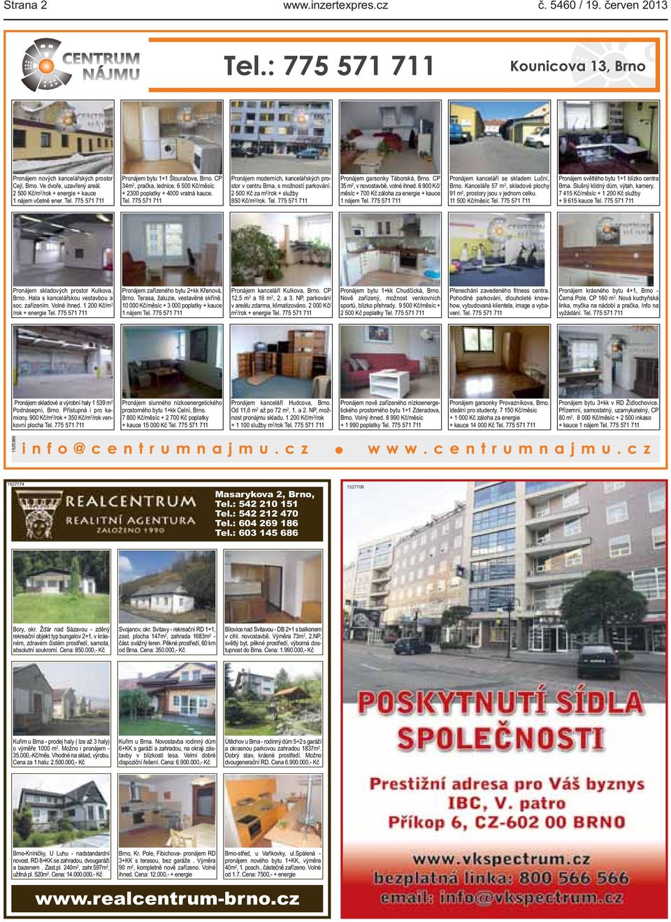 Vyměním obecní byt 2+1(97m2) po celkové rekonstrukci na ul. Černopolní za  obecní byt na vesnici do 30km od Brna. - PDF Stažení zdarma