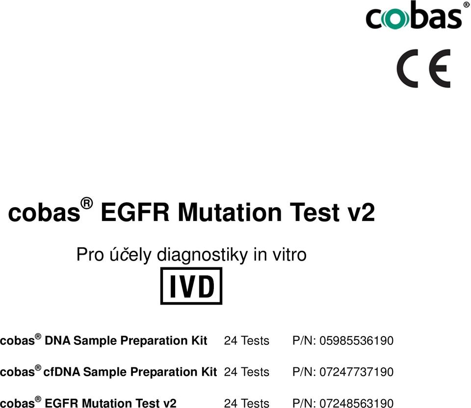 05985536190 cobas cfdna  07247737190 24