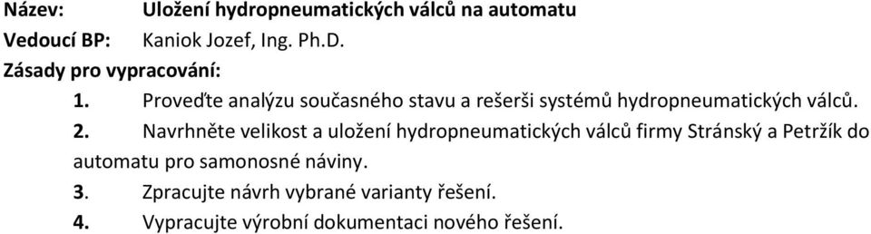 válců. 2.