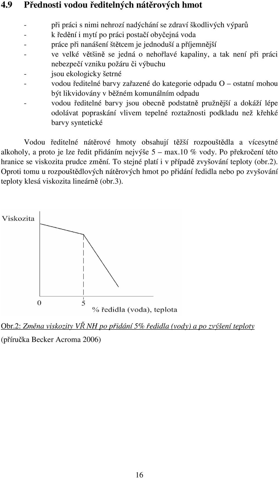 kategorie odpadu O ostatní mohou být likvidovány v běžném komunálním odpadu - vodou ředitelné barvy jsou obecně podstatně pružnější a dokáží lépe odolávat popraskání vlivem tepelné roztažnosti