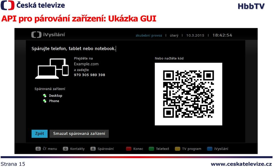 zařízení: