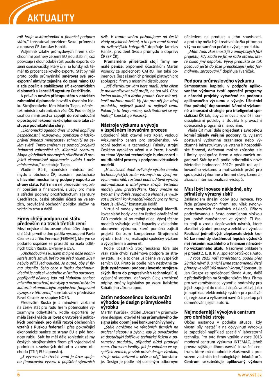 celkového exportu.