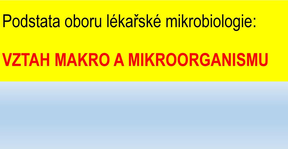 mikrobiologie: