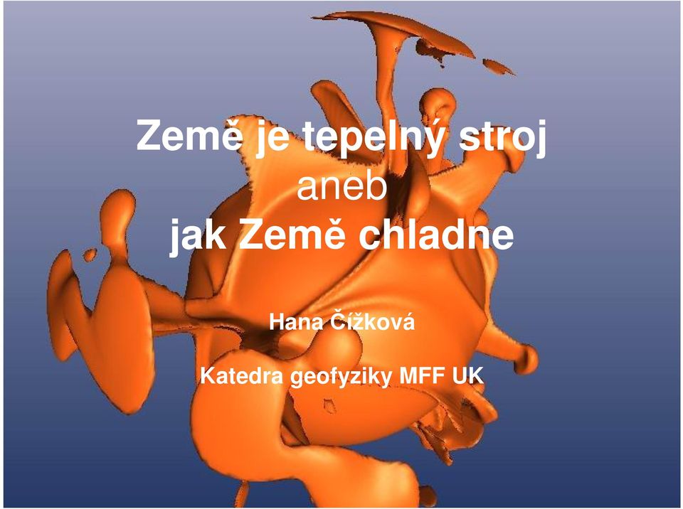 chladne Hana Čížková