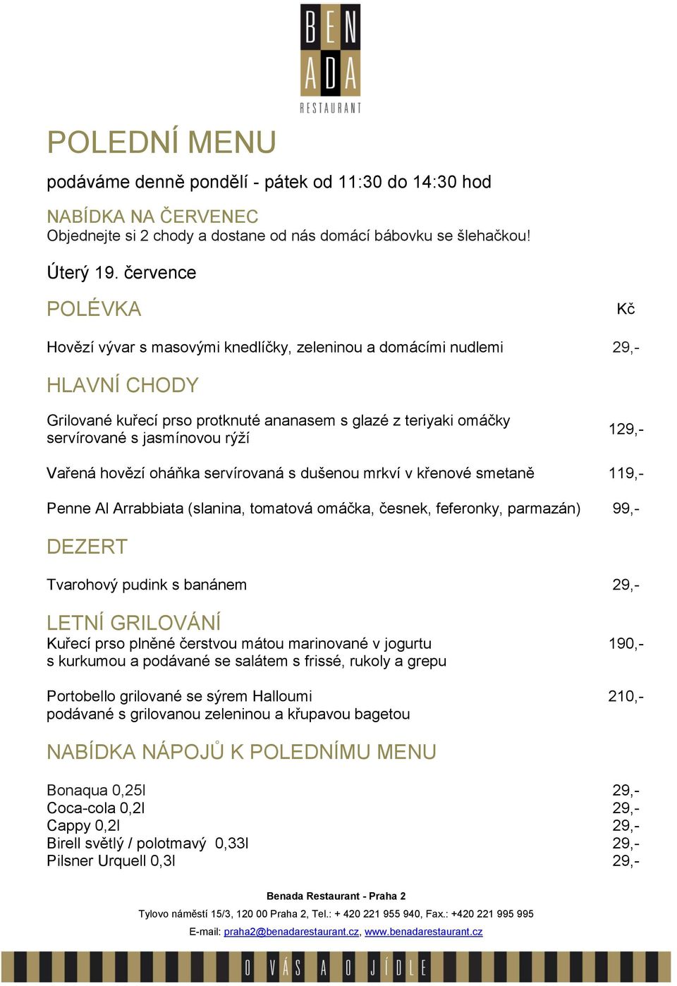 kuřecí prso protknuté ananasem s glazé z teriyaki omáčky servírované s jasmínovou rýží 129,-