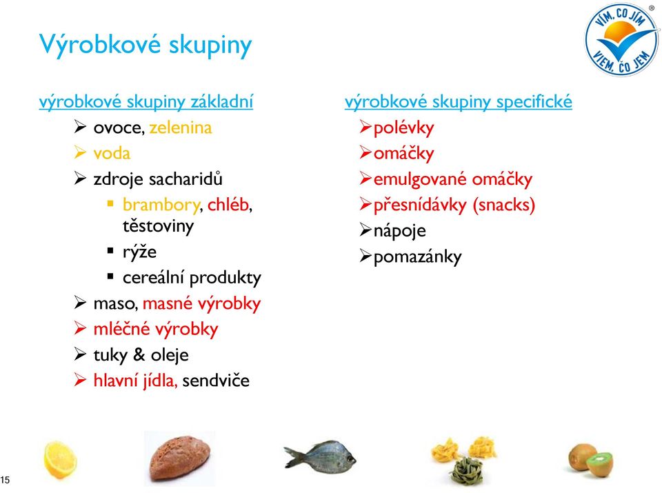 výrobky mléčné výrobky tuky & oleje hlavní jídla, sendviče výrobkové skupiny