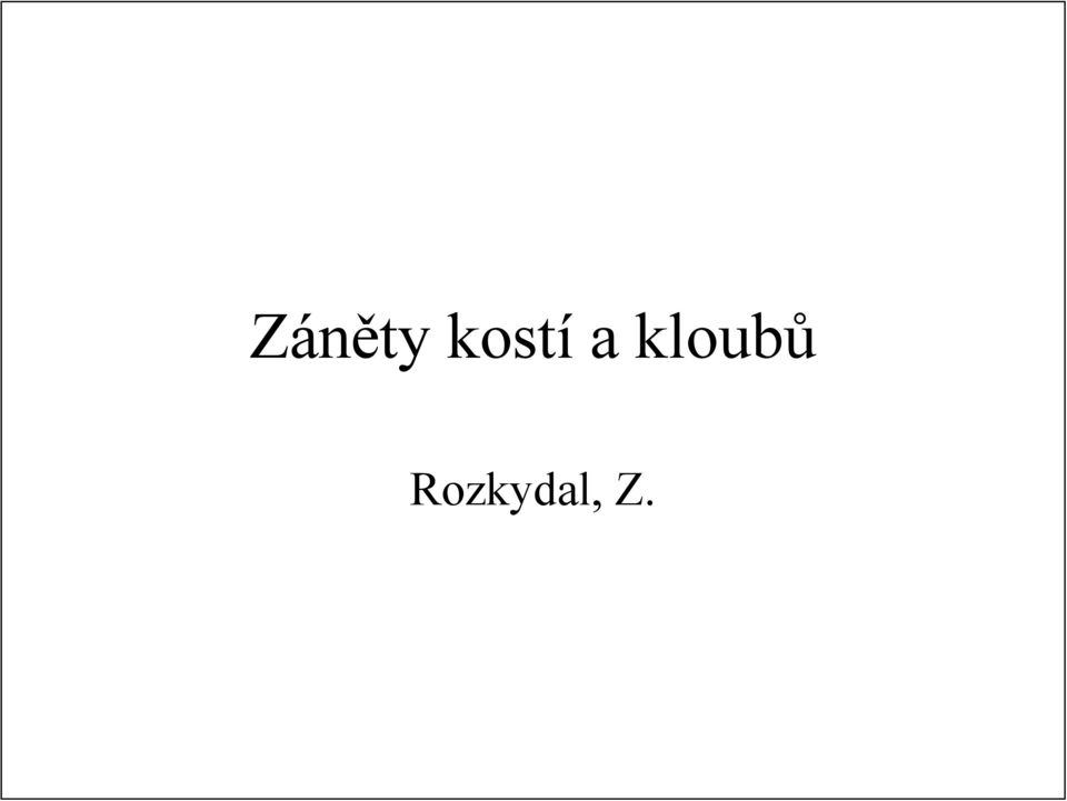 kloubů