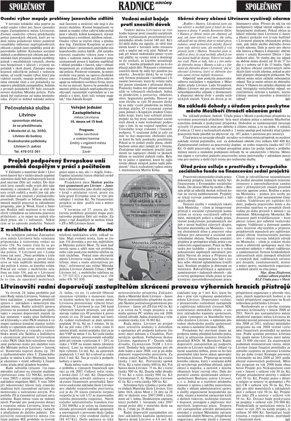 sídliště.