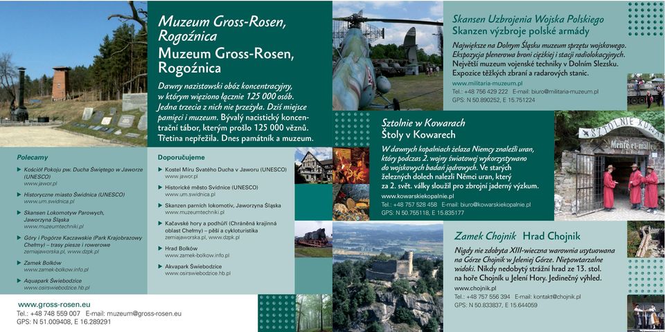 gross-rosen.eu Tel.: +48 748 559 007 E-mail: muzeum@gross-rosen.eu GPS: N 51.009408, E 16.