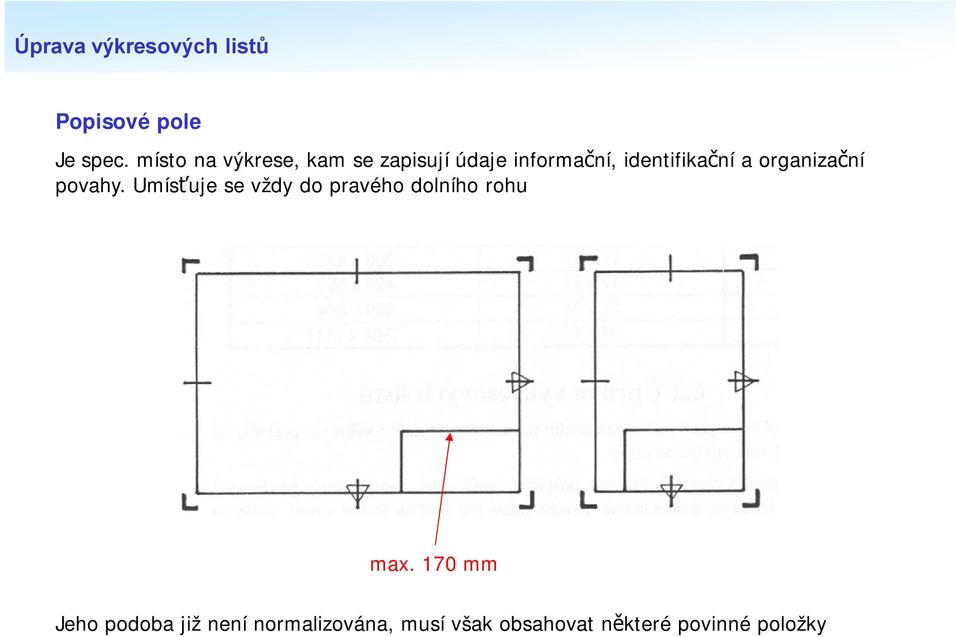 identifikační a organizační povahy.